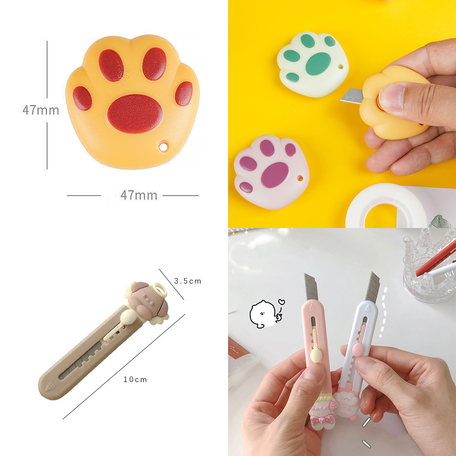 คัตเตอร์ มี 5รุ่น สแตนเลส เล็ก-30องศา / เล็ก-45องศา / อะลูมิเนียม ใหญ่-45องศา / สแตนเลส ใหญ่ ส้มดำ / แมวจิ๋ว