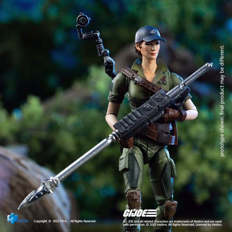 [สั่งจอง] HIYA Exquisite Mini Series 1/18 4" : G.I.Joe - Lady Jaye