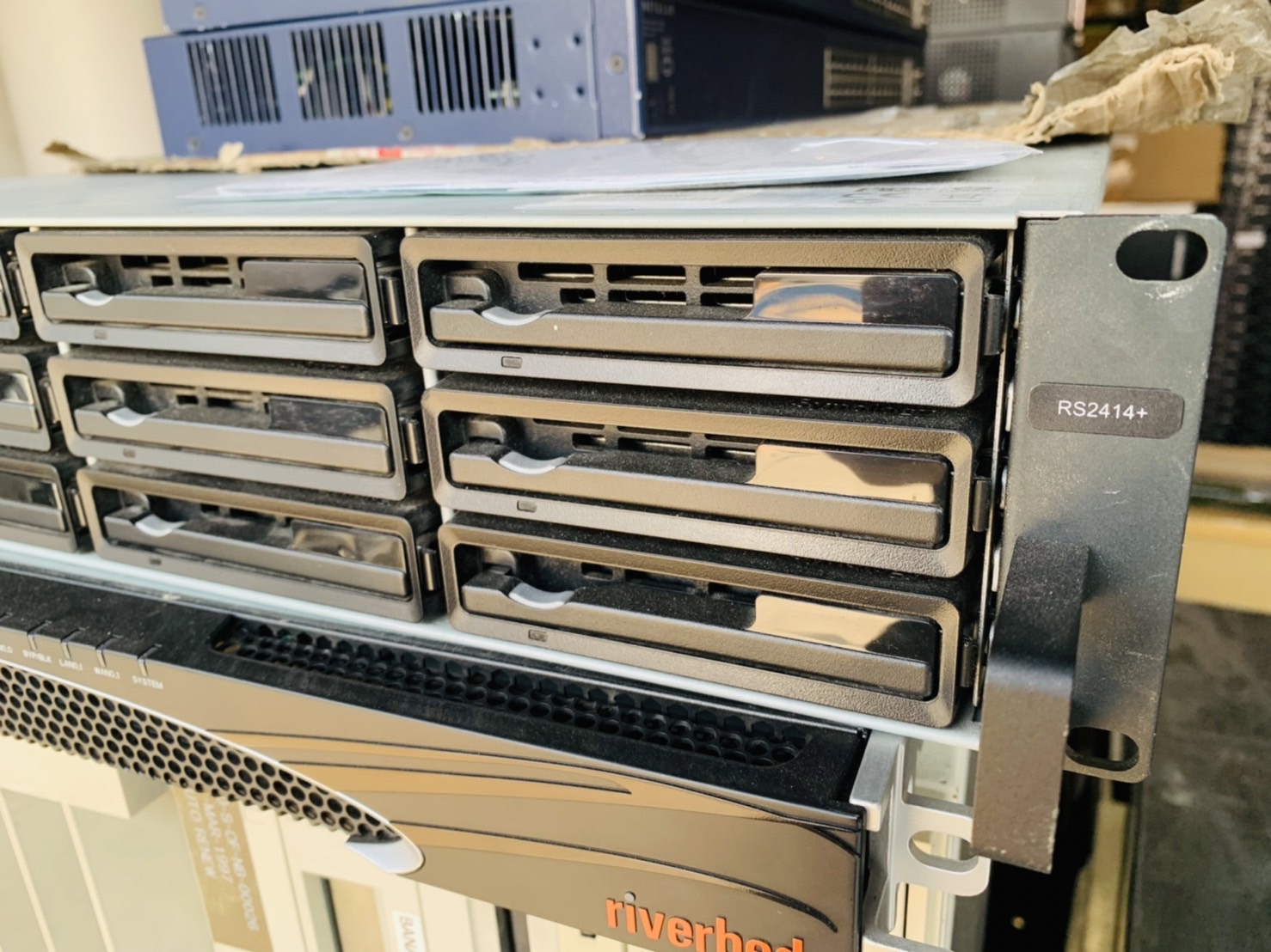 Synology RackStation RS2414+ 12 Bay 2U Rack NAS