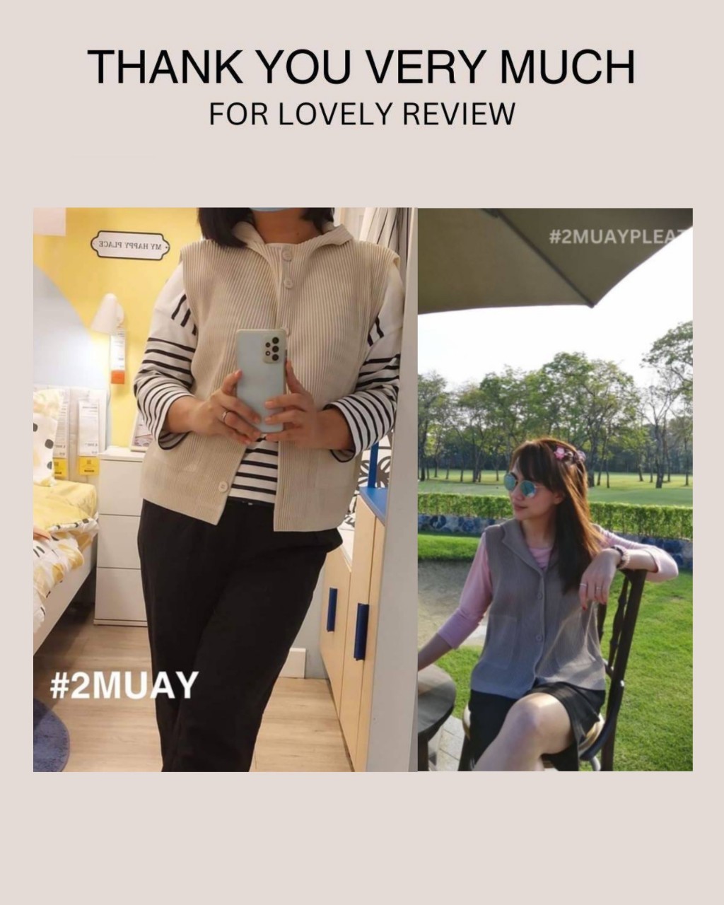 2MUAY รุ่น GJO5103-9 เสื้อพลีทคุณภาพ THICK SLEEVELESS HOODED PLEATED TOP 8 สี FREE SIZE