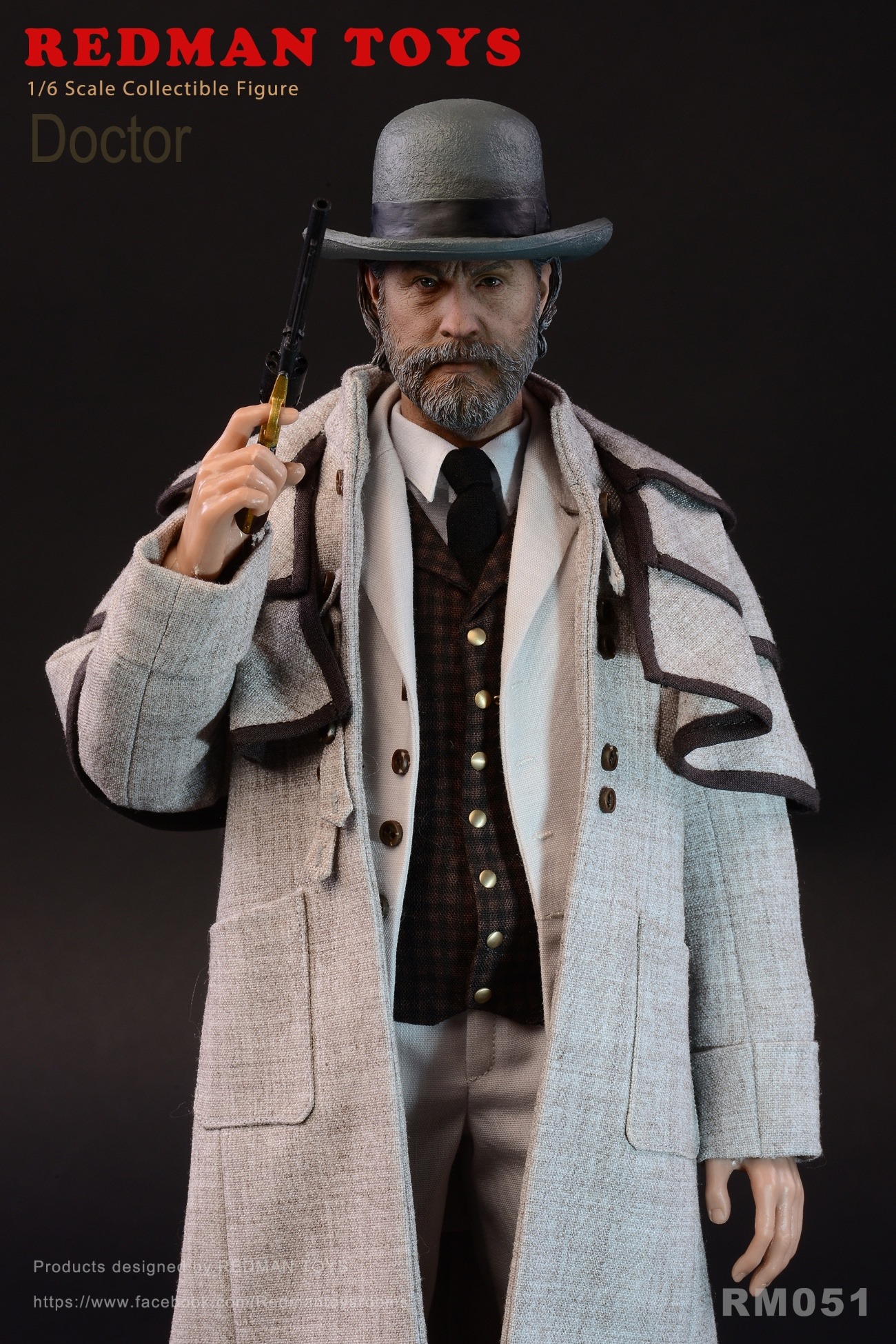 [สั่งจอง]REDMAN TOYS RM051 1/6 : Django Doctor