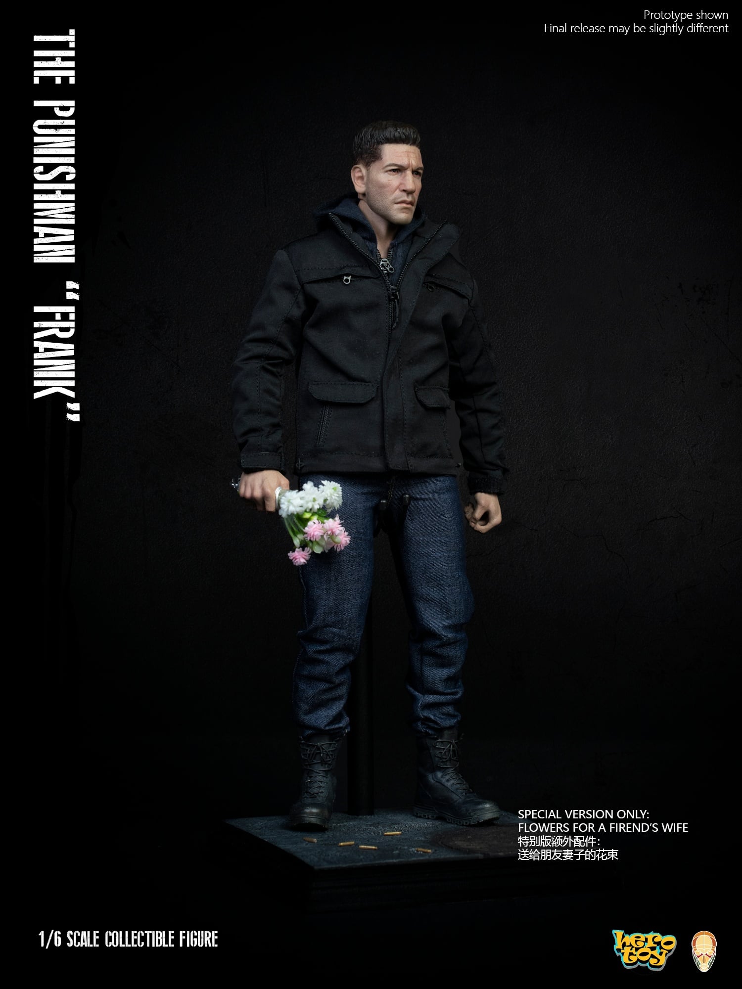 [พร้อมส่งHero Toy + Facepool FP008B Special Edition 1/6 : The Punishman Frank