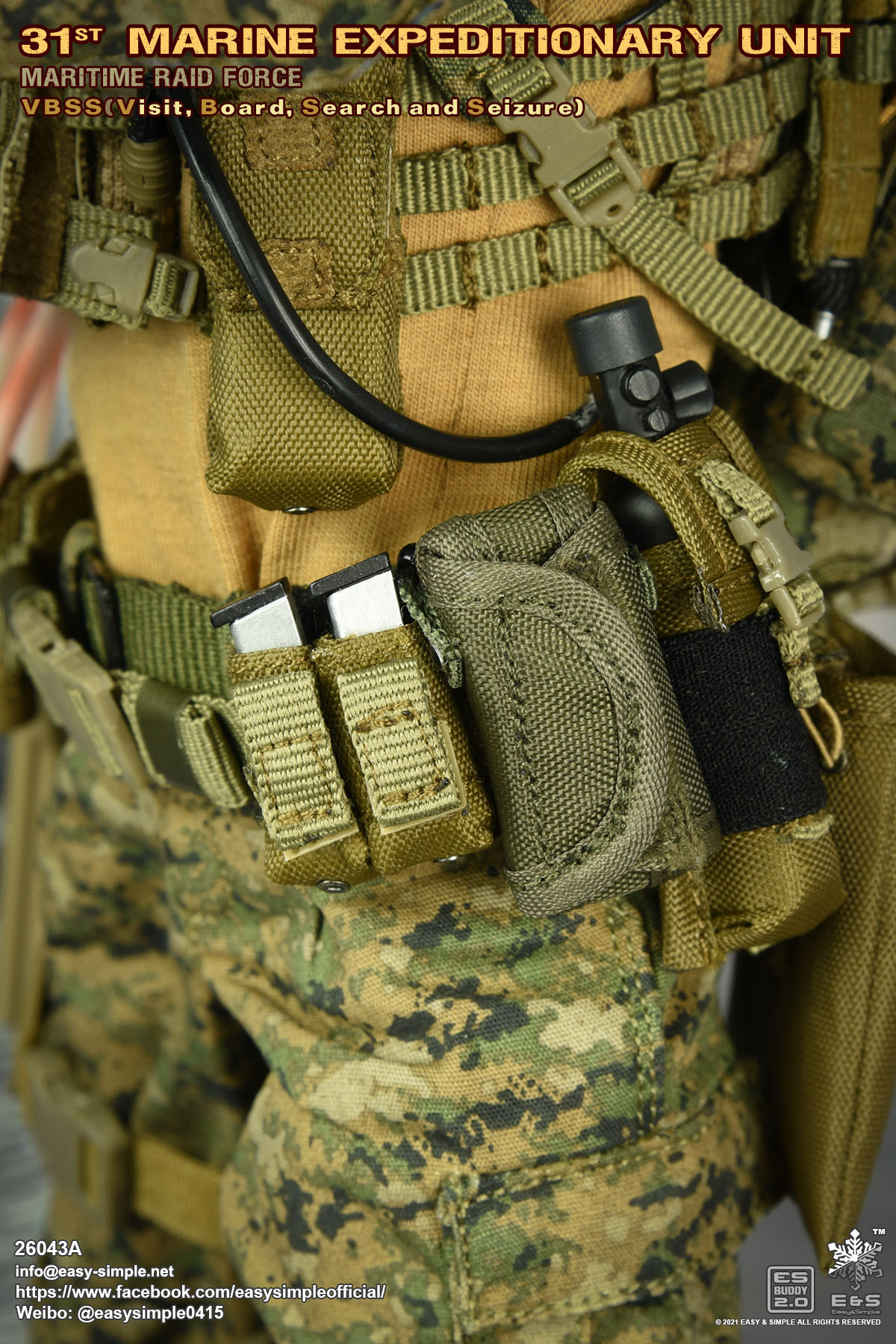 [สั่งจอง] Easy&Simple 26043A 1/6 : 31st MEU MRF VBSS