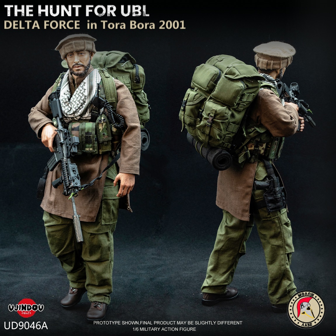 [สั่งจอง]UJINDOU 1/6 : - UD9046A : THE HUNT FOR UBL-DELTA FORCE in Tora Bora 2001