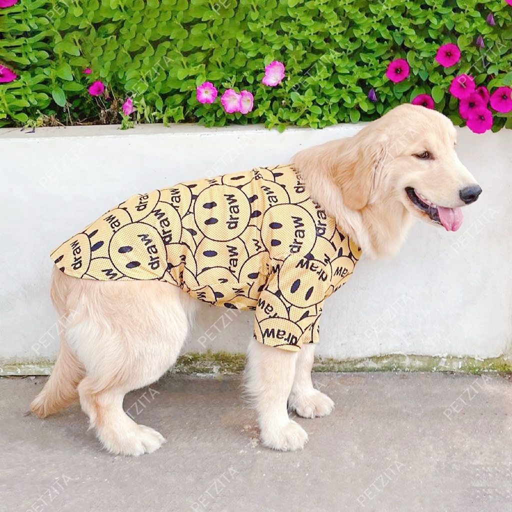 🇹🇭พร้อมส่ง🇹🇭 🐕🦮🐕 BIGSIZE เสื้อ หมาใหญ่ หมาอ้วน ลายแฟชั่นน่ารัก ผ้ารูใส่สบาย FOR สัตว์เลี้ยง สุนัขพันธุ์ใหญ่