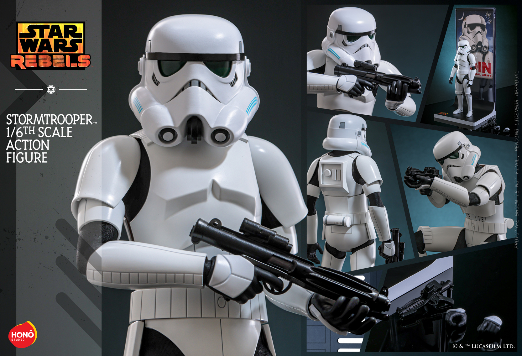 [สั่งจอง] HONO STUDIO 1/6 : Star Wars: Rebels Stormtrooper