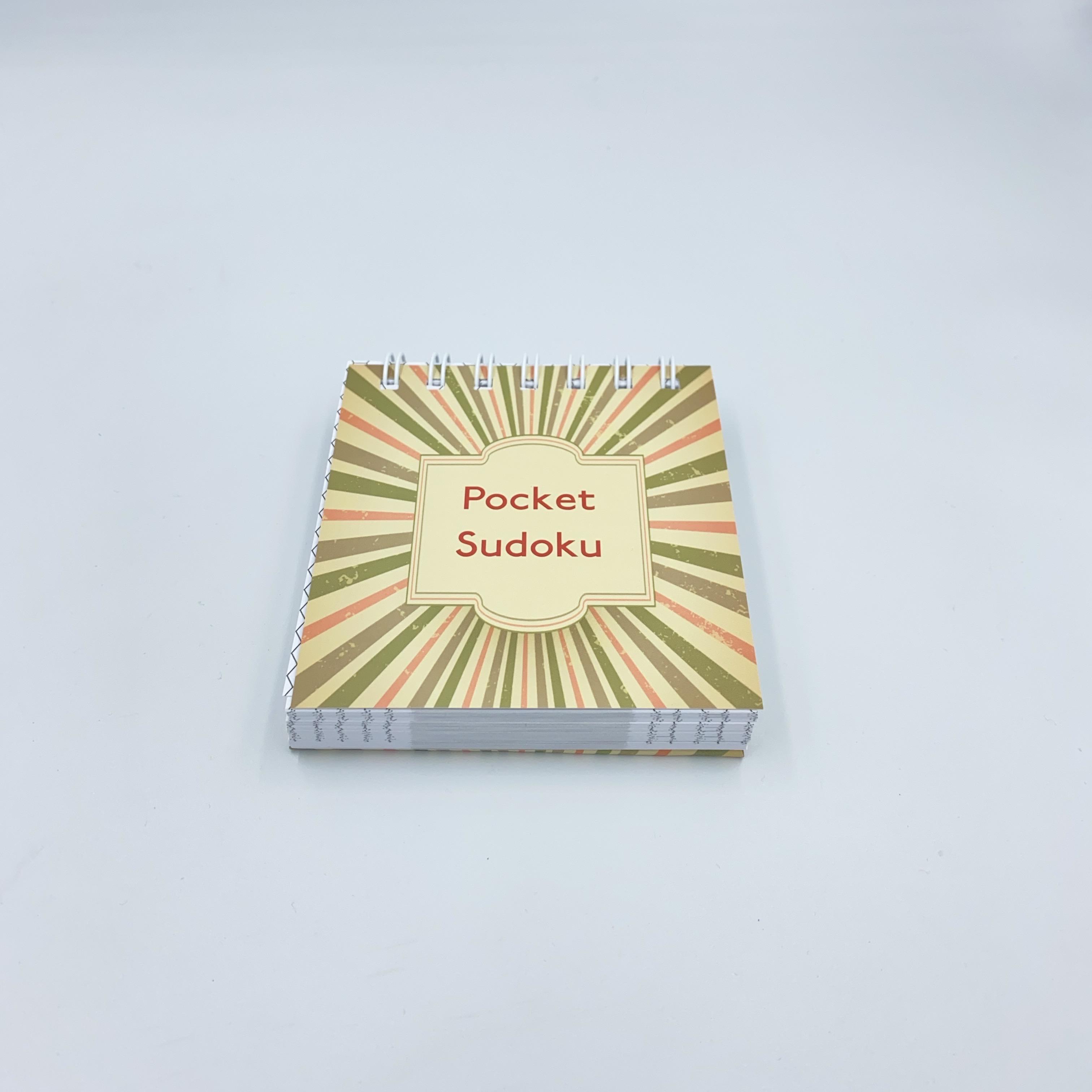 หนังสือซูโดกุ เลขอาราบิก Pocket Sudku 200 puzzles with solutions