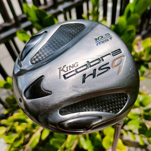 Driver KING COBRA HS9 ก้าน GRAPHITE DESIGN YS 4.6+ FLEX R กระดองเด้ง และหน้าเด้ง ตีไกลมากกกก ไม้กอล์ฟพรีเมี่ยมมือสอง ของแท้ By NakaraLuxurious