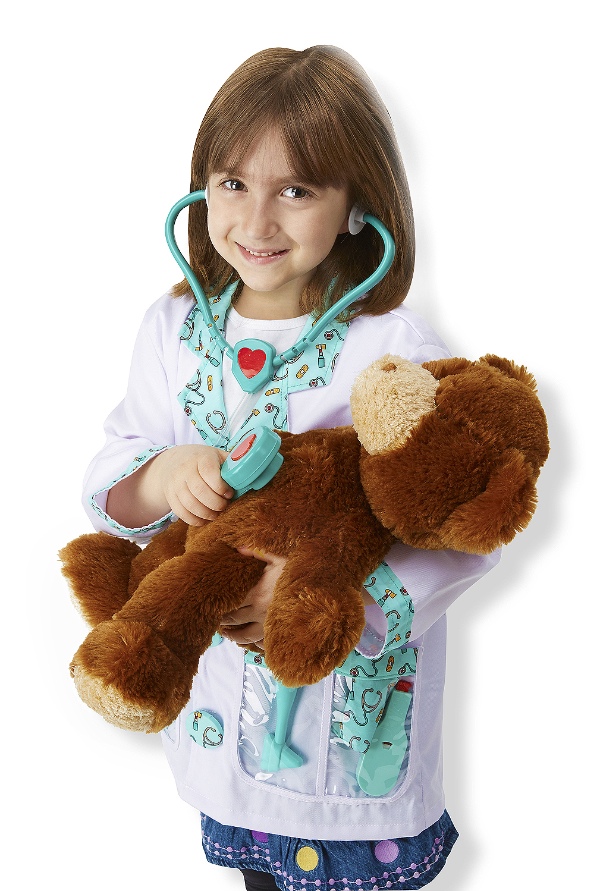 ชุดแฟนซีคุณหมอ ส่งเสริมการรู้จักทำงาน รู้จักอาชีพ สัตวแพทย์ Doctor Role Play Costume (bart) Melissa&Doug, รุ่น 4839 ของเล่นเสริมพัฒนาการ, ของเล่น