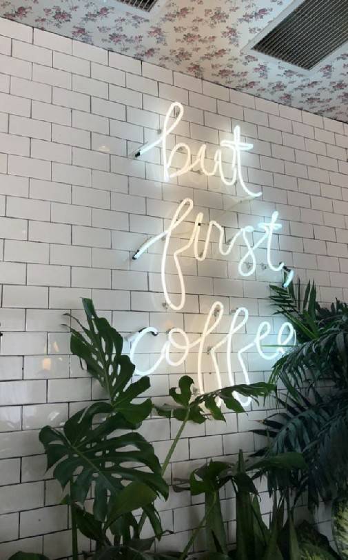 ป้ายไฟนีออนดัด ตกแต่งร้าน COFFEE