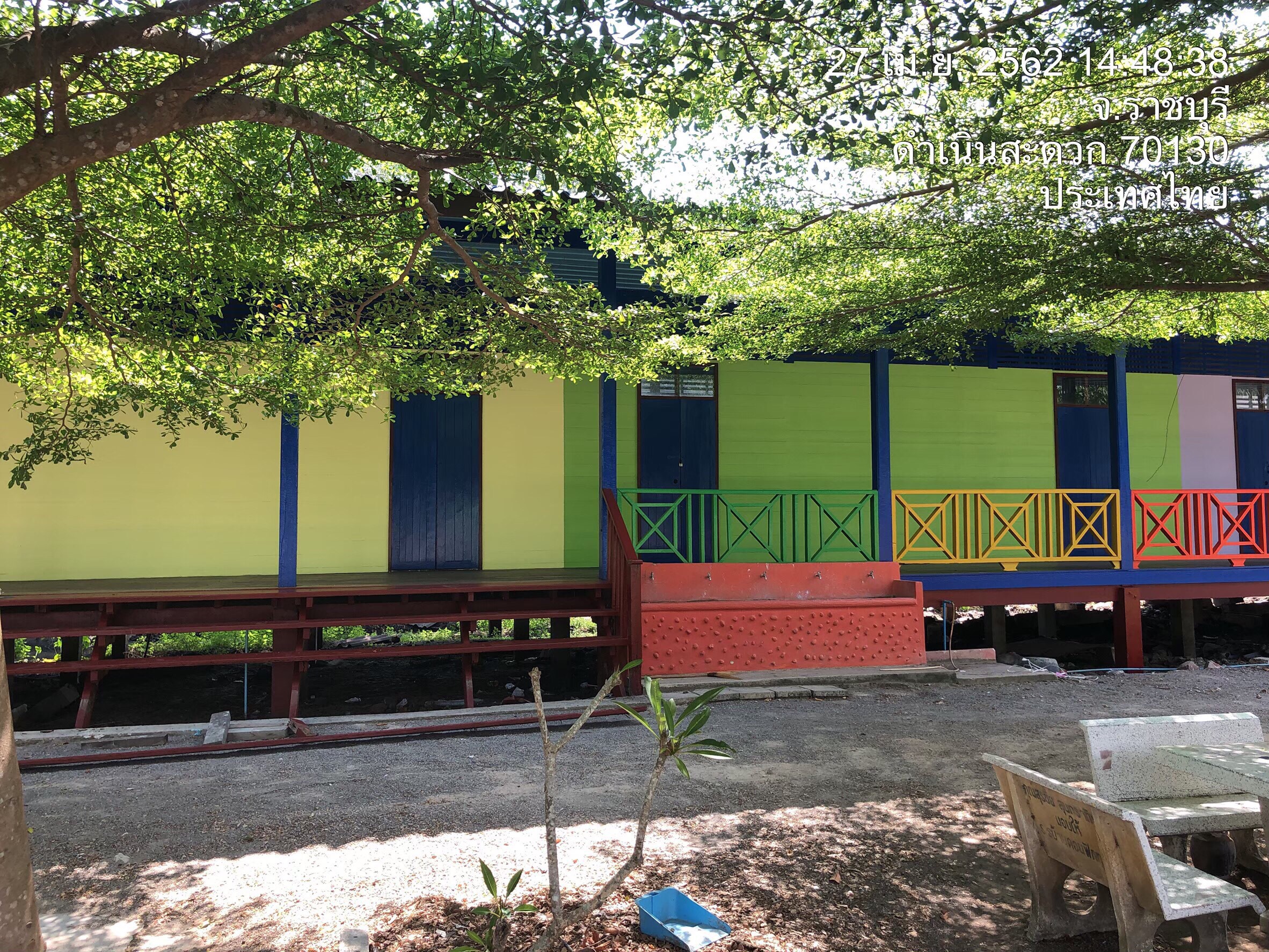 งานซ่อมอาคารเรียน ร.ร บ้านดอนฟักทอง