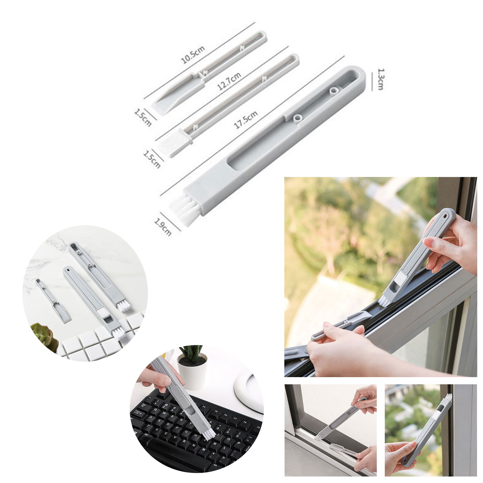 แปรงทำความสะอาดหน้าต่าง มีหลายแบบ วัสดุคุณภาพดี ทำความสะอาดได้หมดจด ขนาดเหมาะมือ ดีไซน์สวย