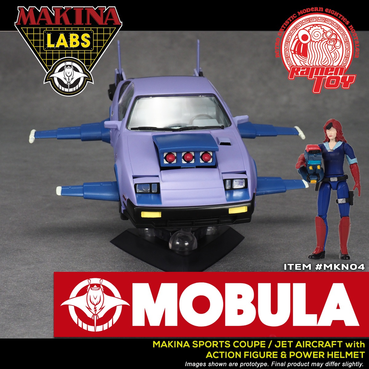 [สั่งจอง]Ramen Toy MKN04 : MAKINA LABS MOBULA