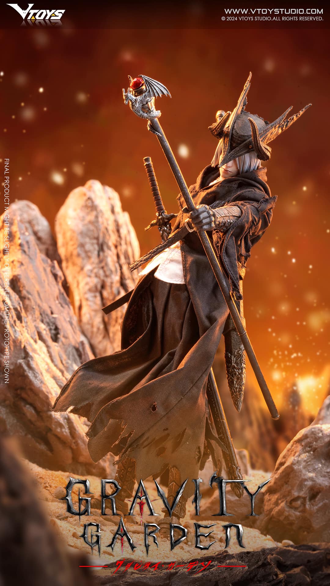 [สั่งจอง] Vtoys VSD009 1/12 : HUNTRESS OF THE DRAGON'S BREATH - STANDARD VERSION