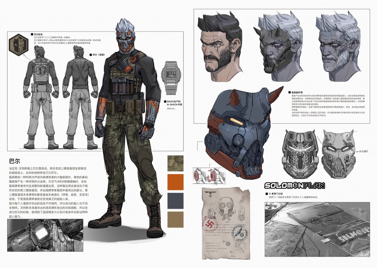 [สั่งจอง] DAMTOYS SIP001A/B/C 1/12 SOLOMON IN PLAN BEEL