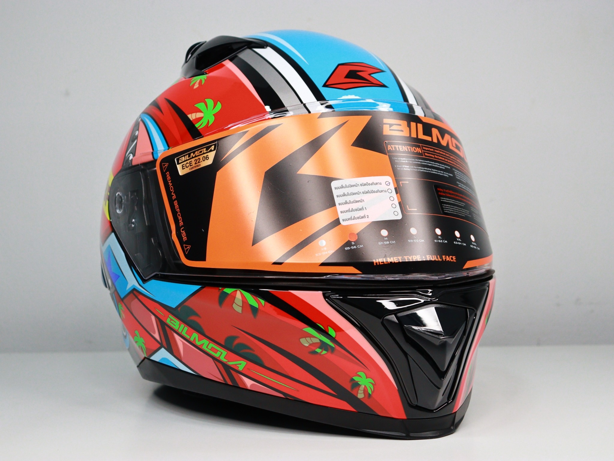 หมวกกันน็อค BILMOLA วันพีช รุ่น Veloce S(FRANKY) Size:S