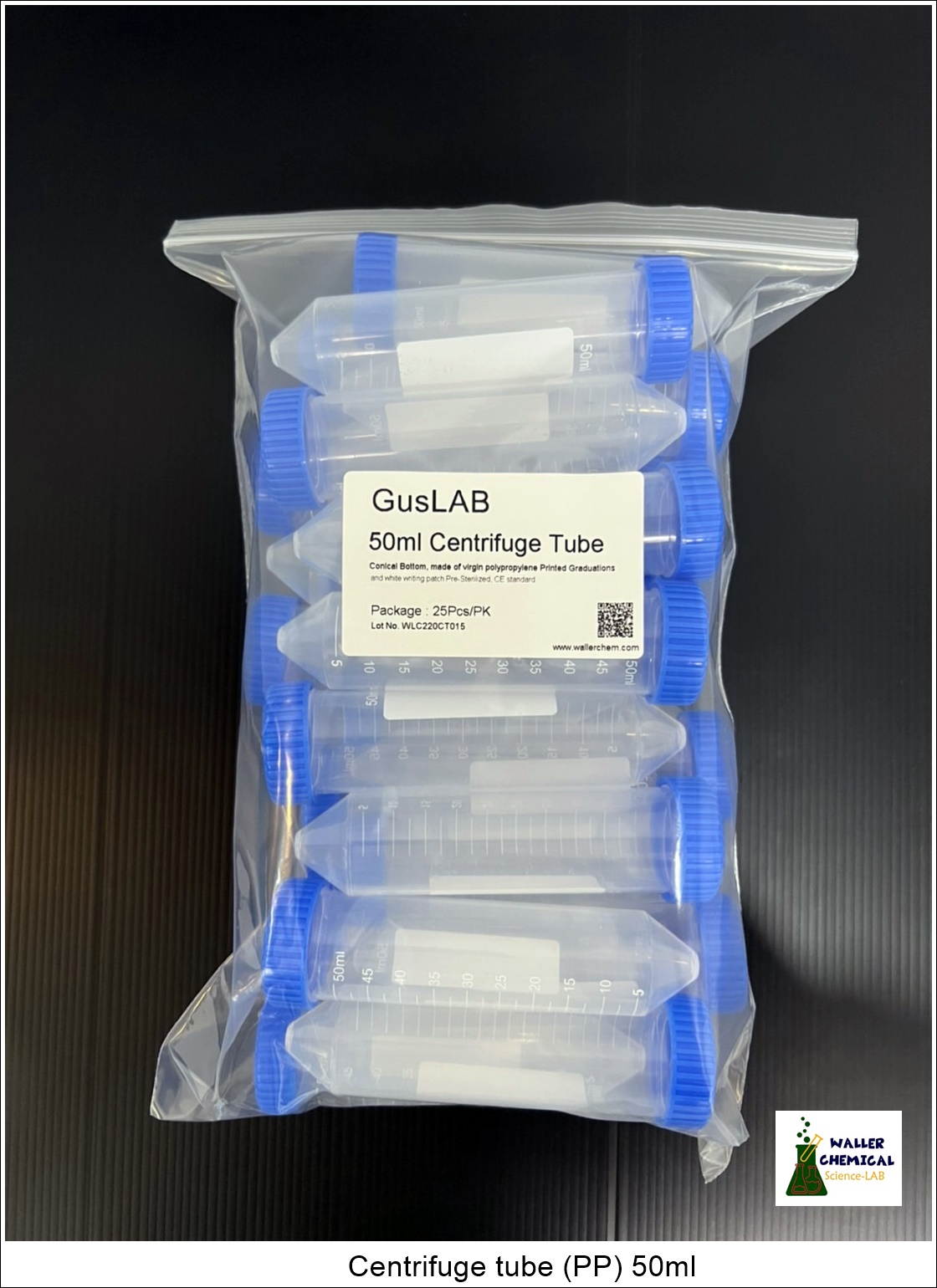 Centrifuge tube (ก้นเเหลม) หลอดเซนติฟิว ขนาด 50ml (25pc/pK)