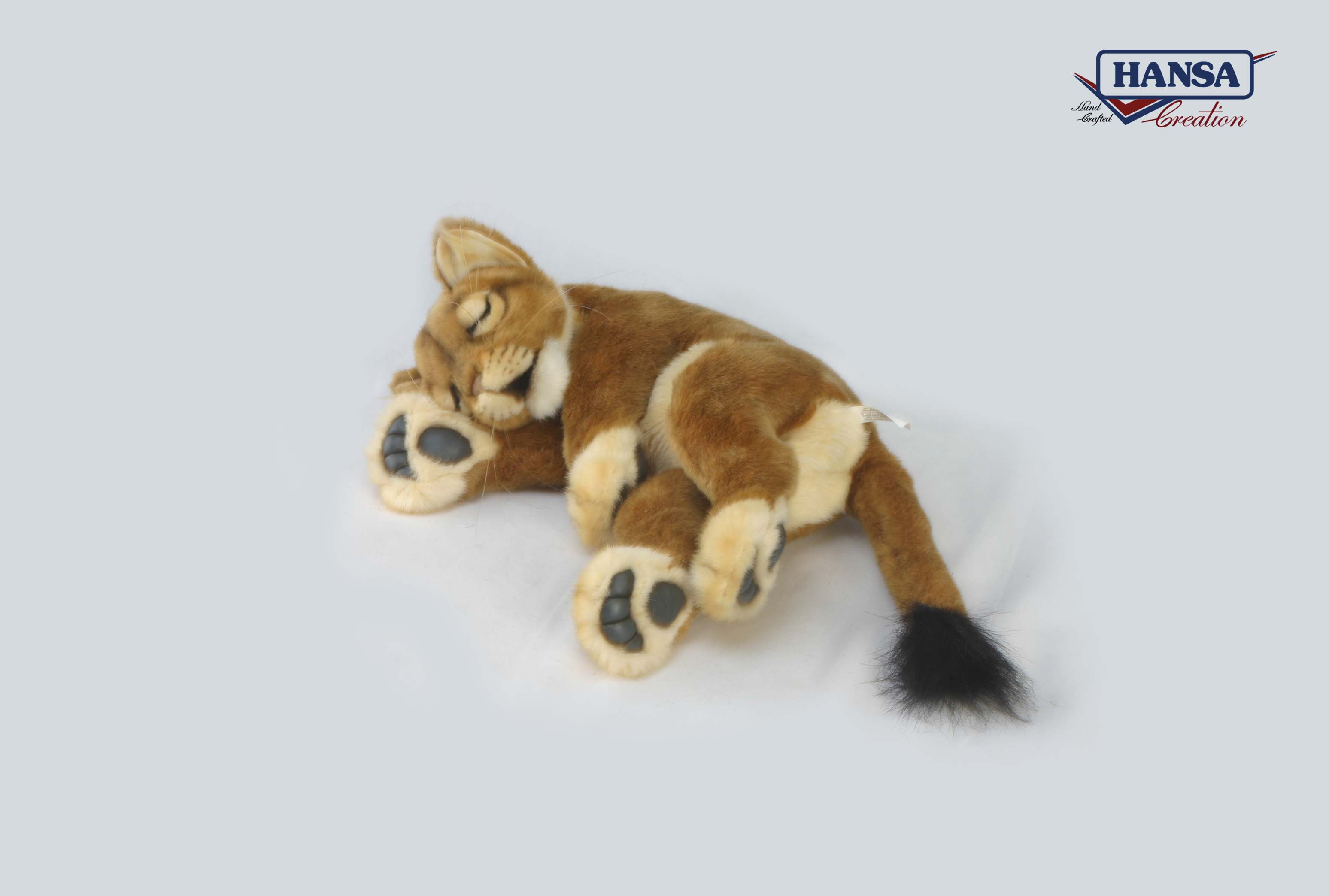 4705 Lion Cub Sleeping 40 cm.H