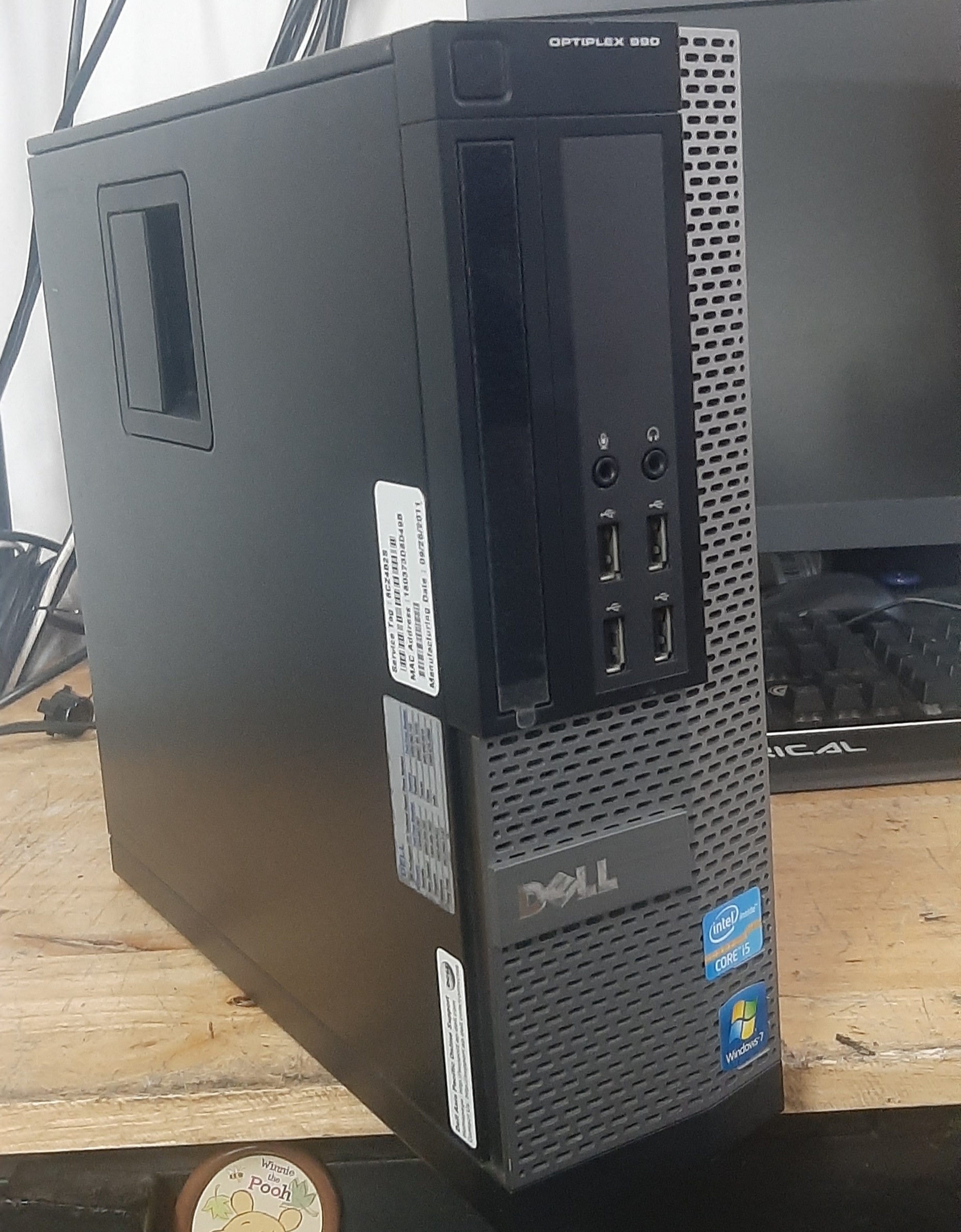 PC มือสอง สภาพดี Dell OptiPlex 990 SFF Gen2 (i3-2120 Ram4GB HDD500GB) ประกันร้าน 1 เดือน