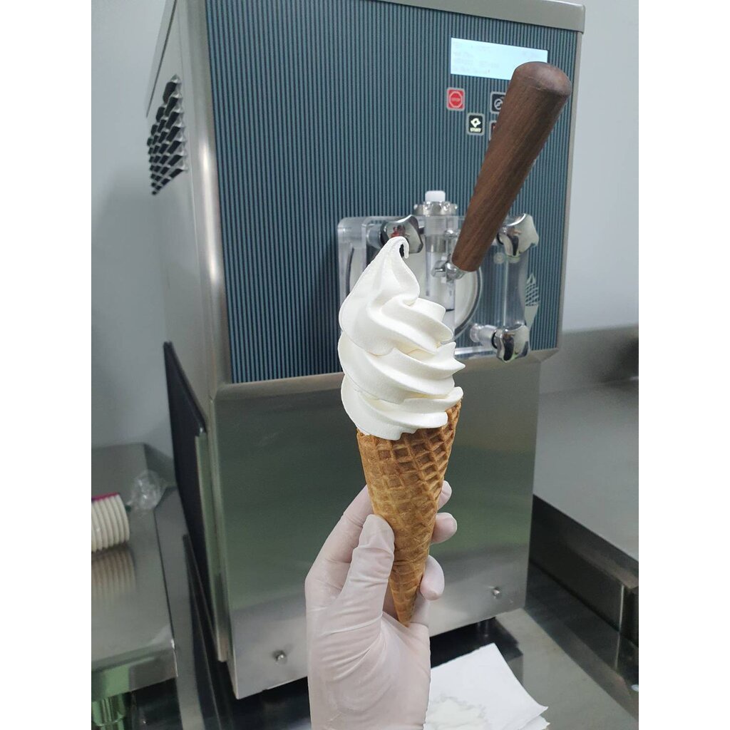 ผงไอศครีมซอฟท์เสิร์ฟ ผงไอติม - รสวานิลลา (ICE CREAM POWDER SOFTSERVE, HOMEMADE, GELATO) ขนาด 1 Kg. เนื้อเนียนนุ่ม