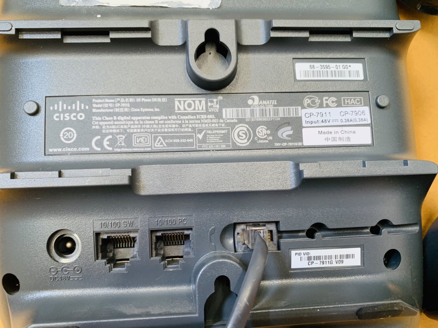 Cisco Unified IP Phone CP-7911 (ราคานี้ไม่รวม Adapter)