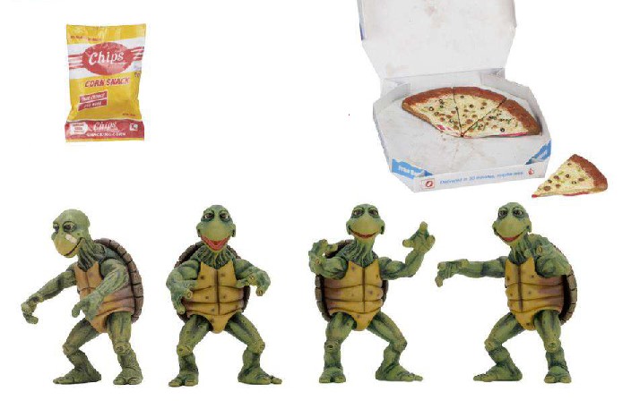 [สั่งจอง] Neca : Ninja Turtles Baby Turtles Set (1990 Movie) - 1/4 (สูง4นิ้ว)