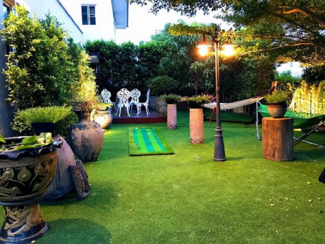 กรีนหญ้าเทียมซ้อมพัตต์ PGM GL009 ขนาดใหญ่ 0.75 x 3 เมตร