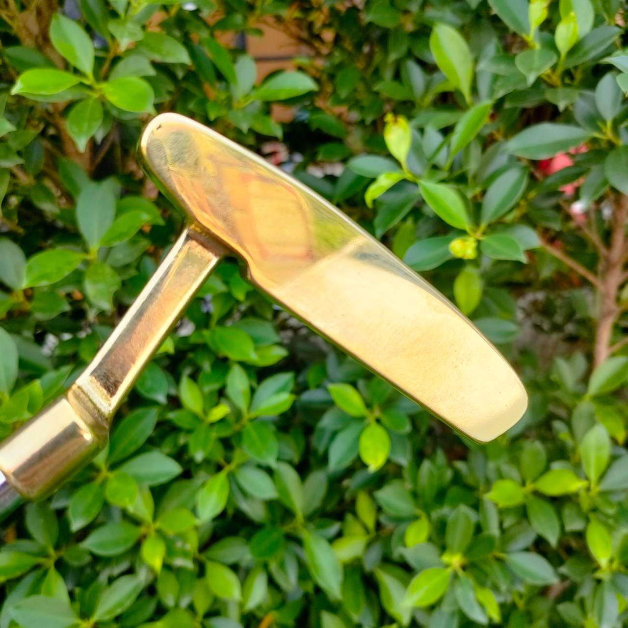 PUTTER PING ANSER รุ่นยอดนิยมสูงสุด เป็นต้นแบบมาจนถึงปัจจุบัน วัสดุทองเหลืองแบบแท้ๆ เงา สวยมากๆ หรูหรามาก ความยาว 35 นิ้ว