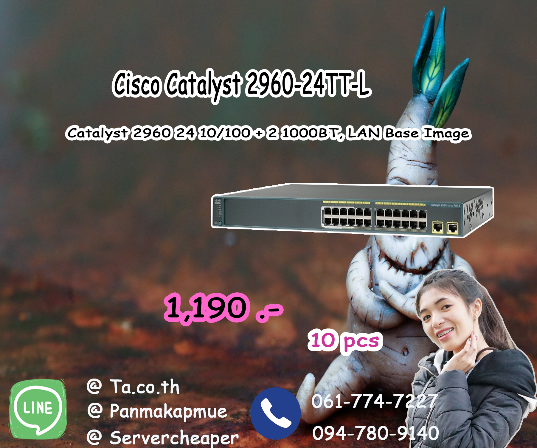 Cisco Catalyst 2960-24TT-L