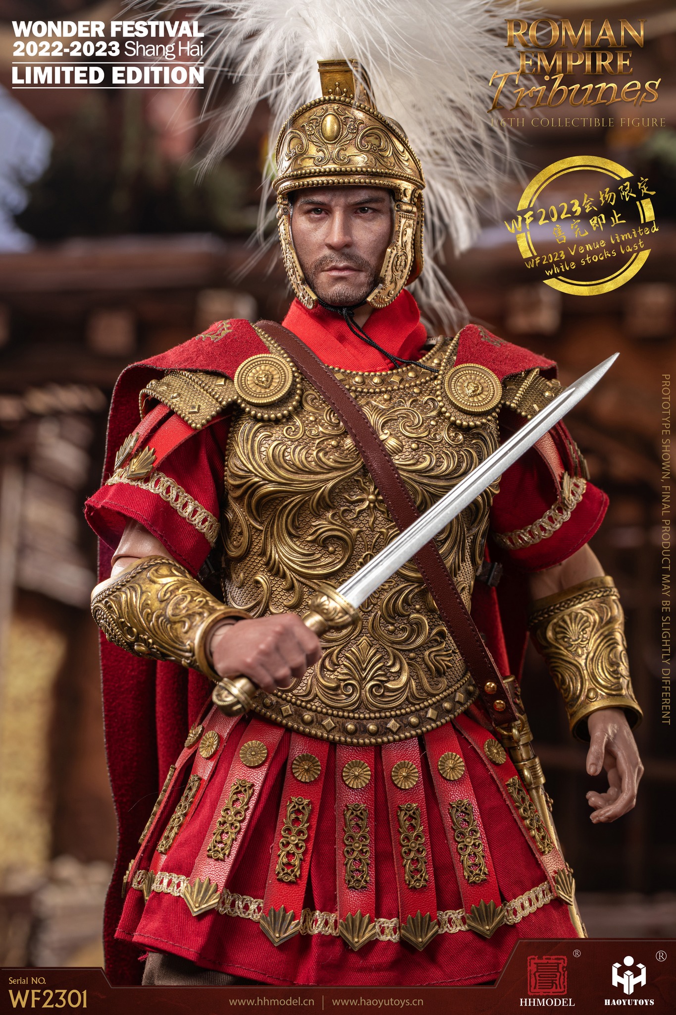 [สั่งจอง]haoyutoys 1/6 : WF2023 - WF2302 : Golden Winged Dapeng Eagle