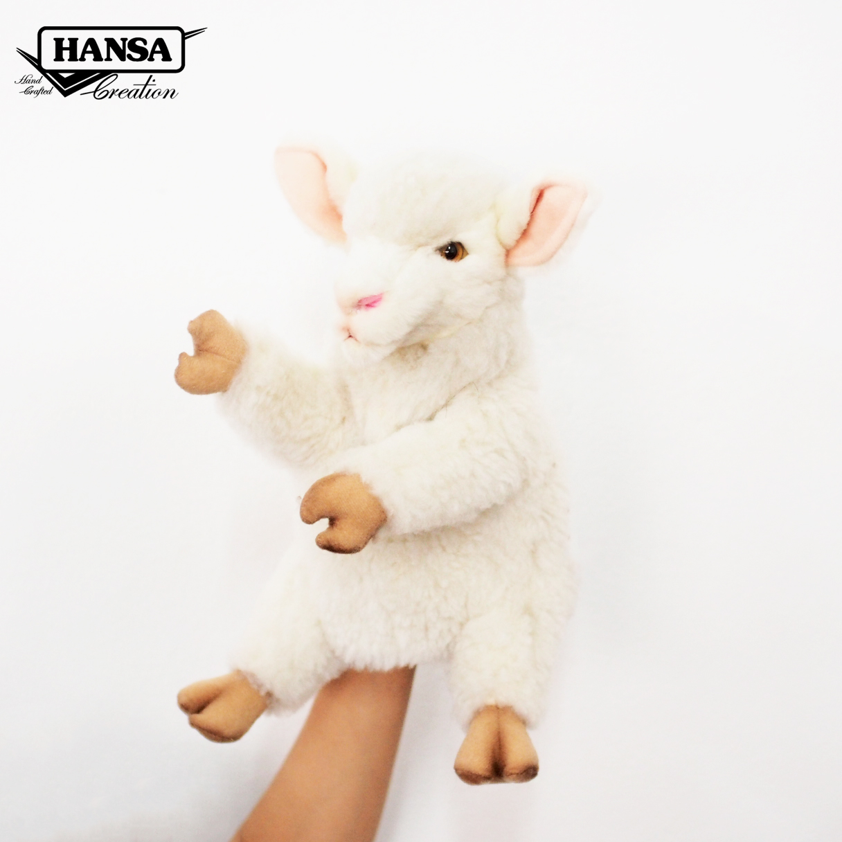 7340 Lamb Puppet 27 cm.H