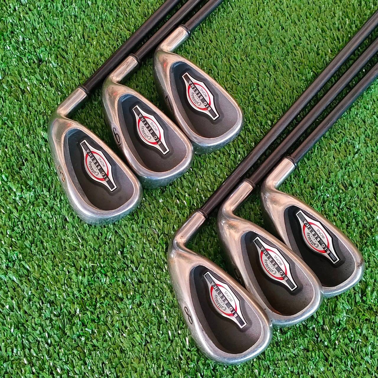 ชุดเหล็ก CALLAWAY BIG BERTHA 5-10 ก้าน RCH 75I FLEX R ใบ CAVITY ลึก ตีง่ายมาก