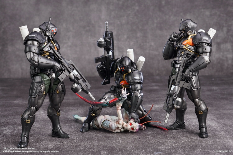 [สั่งจอง] Sexy Ice 2019 STUDIO : B0199 ANKWAR Squadron - UNKVAL Eliminator (17cm)