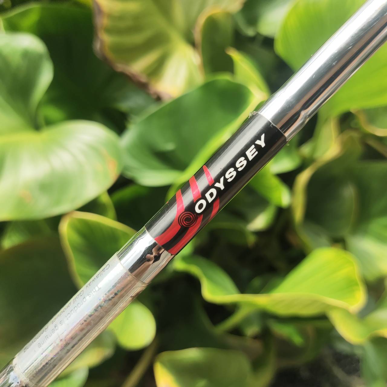 Putter Odyssey White Ice 1 Blade-style พร้อม Crank Neck Hosel ตั้งทิศทางตรงง่าย มั่นใจบนกรีน