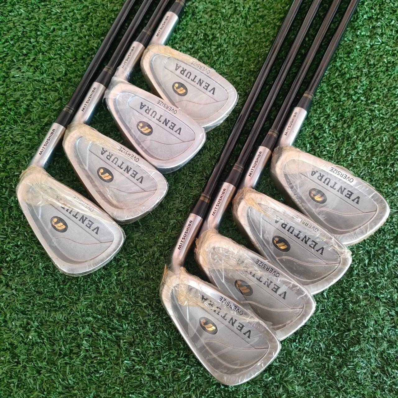 ชุดเหล็ก VENTURA OVERSIZE ของใหม่!! มีเหล็ก 3-9 เเละ PW ก้าน VENTURA FLEX R เหล็กใบใหญ่ CAVITY ลึกตีง่ายมาก!! มือหนึ่ง ของแท้ BY NakaraLuxurious
