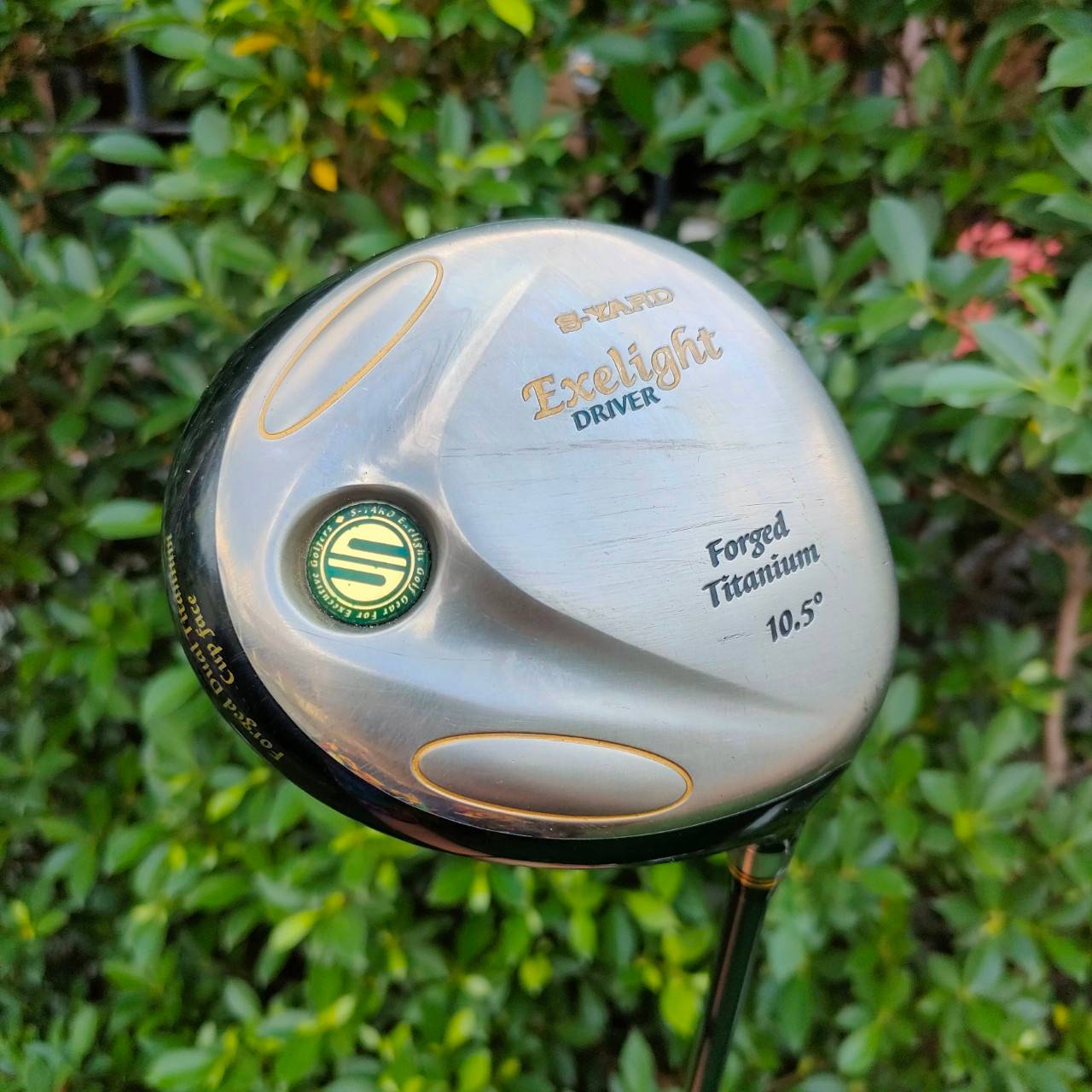 DRIVER S-YARD EXELIGHT FORGED TITANIUM องศา 10.5 ก้าน S-YARD EXELIGHT FLEX SR พรีเมี่ยมสุดๆ หน้าเด้ง ตีไกล น้ำหนักเบา สวิงเวทดีครับ