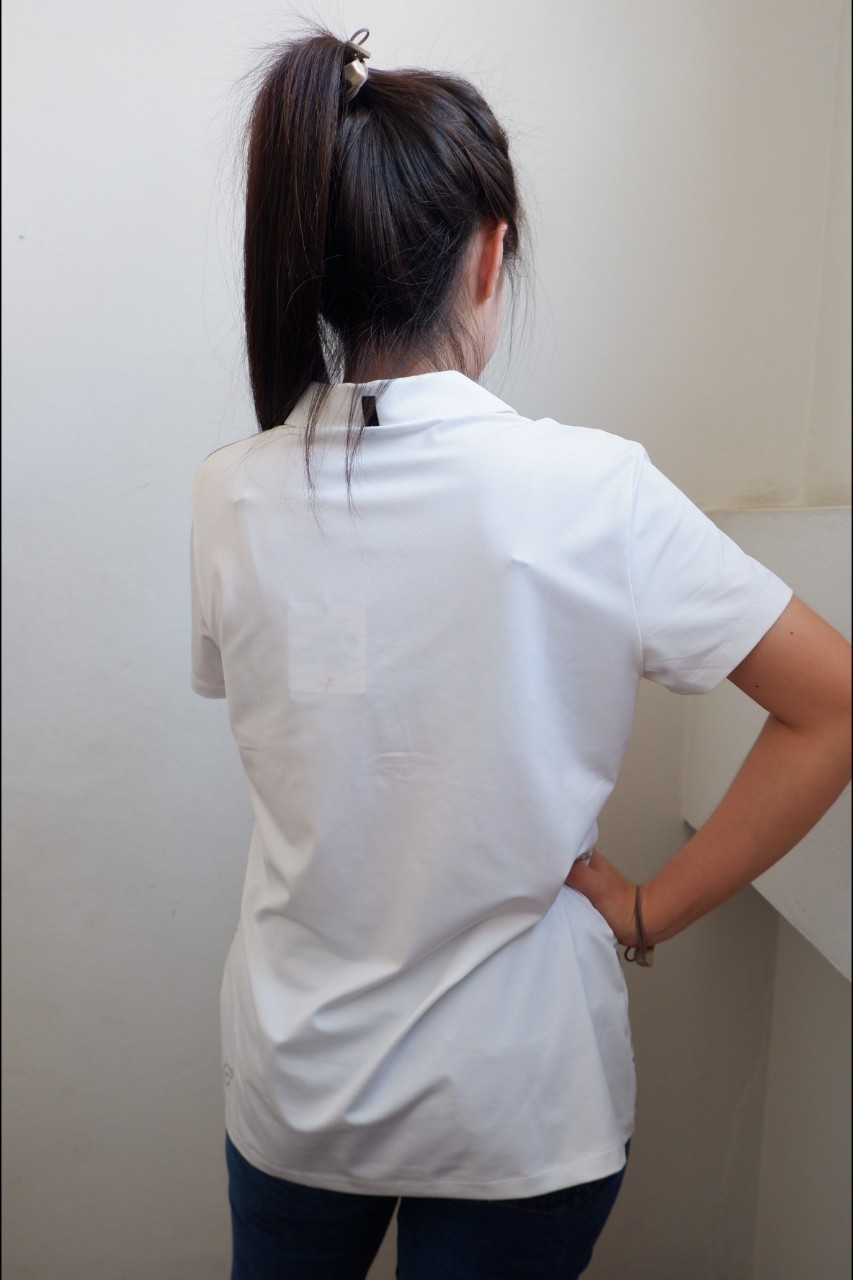 เสื้อนักกอล์ฟผู้หญิง GOLF POLO PUMA ROAD MAP PUMA WOMEN