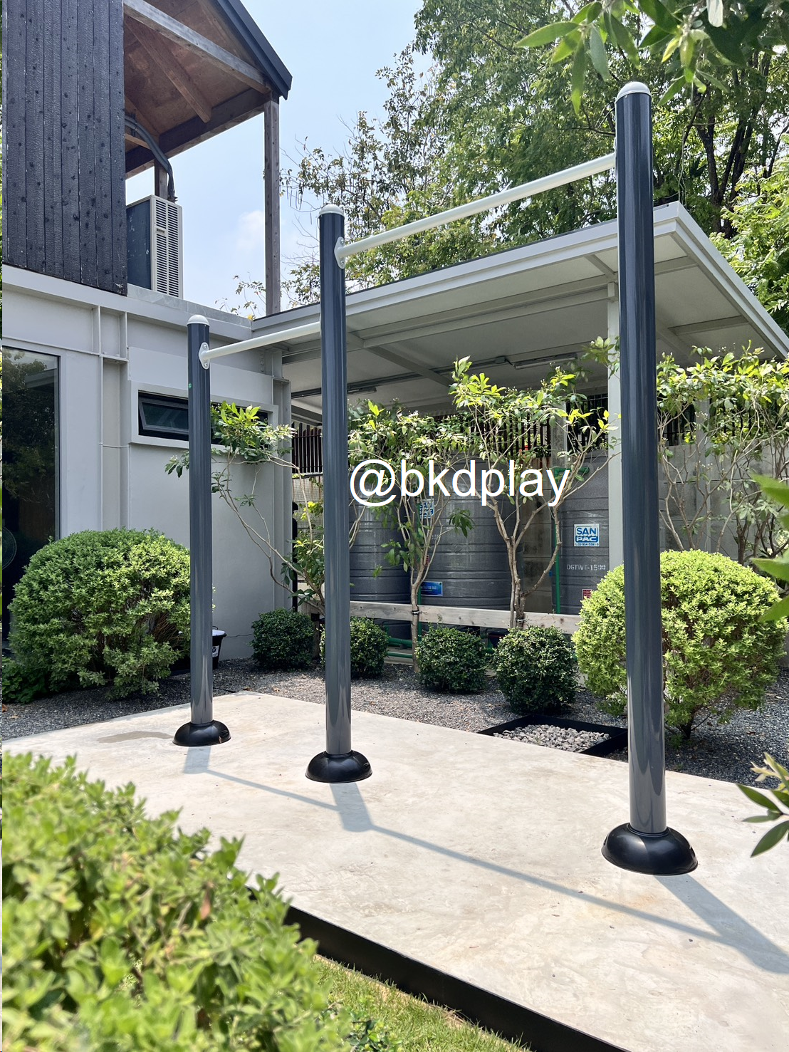 เครื่องออกกำลังกายกลางแจ้ง ชุดอุปกรณ์ บริหารแขน หน้าอก หัวไหล่ สำหรับผู้ใหญ่ แบบบาร์โหน 2 ระดับ ลานกีฬา อเนกประสงค์ สนามกีฬา เด็กโตเล่นได้ เพิ่มความสูงเด็ก