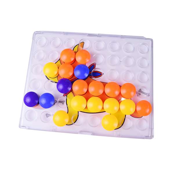 ชุดตัวต่อโมเสคลูกกระดุมสีสัน, ของเล่นเสริมพัฒนาการ, ของเล่นเด็กอนุบาล, สื่อการสอนเด็กอนุบาล