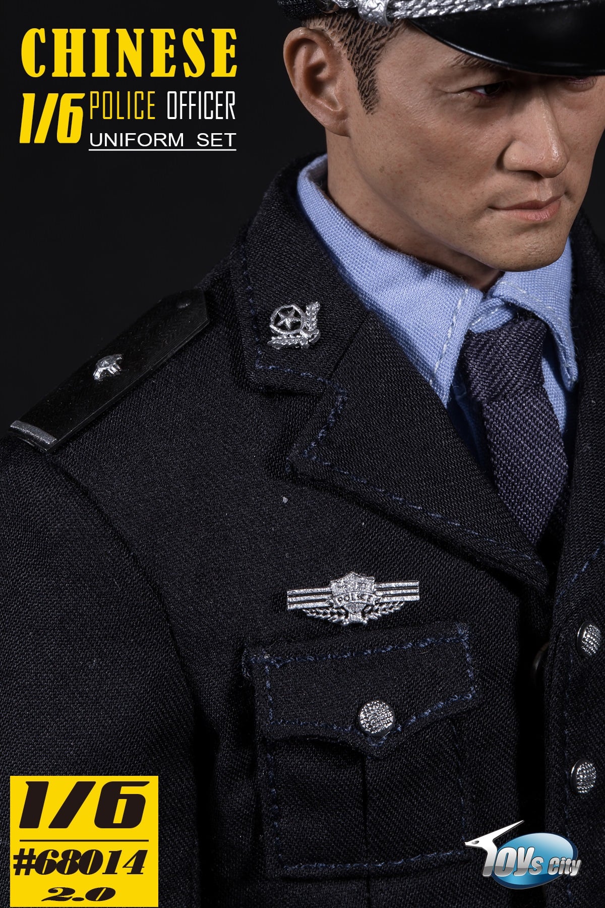 [สั่งจอง]TOYSCITY TGC-68014 1/6 : CHINESE POLICE OFFICER UNIFORM SET 2.0