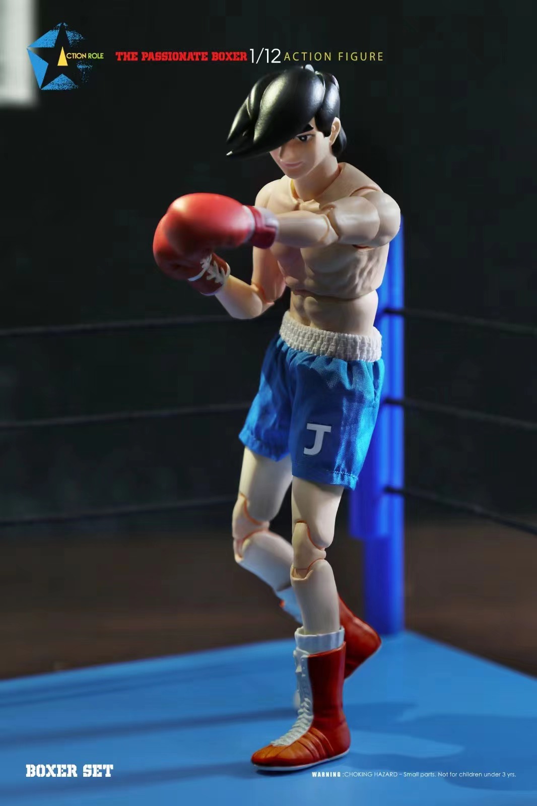 [พร้อมส่ง] Action Role 1/12 : The Passionate Boxer มีให้เลือก 2 แบบ