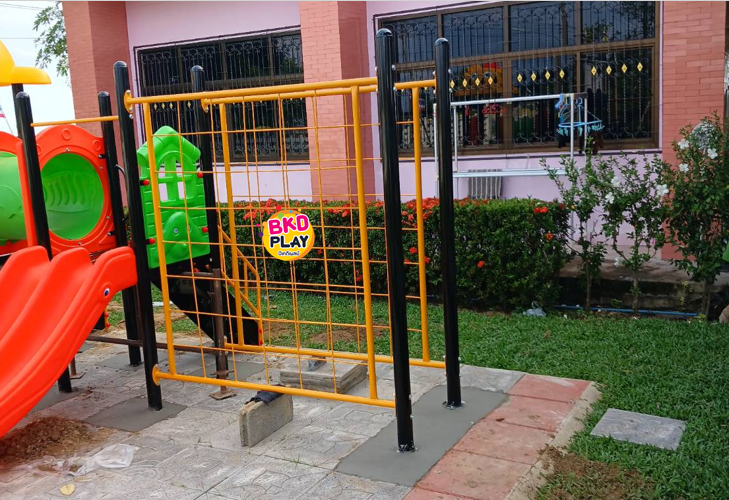 โปรโมชั่นเครื่องเล่นสนามโครงสร้างเสา 76 เครื่องเล่นสนามกลางแจ้ง ,สนามเด็กเล่น,เครื่องเล่นสนามราคาถูก OutdoorPlayground , ของเล่นสนาม, สำหรับบริจาคสนามเด็กเล่น พร้อมส่ง