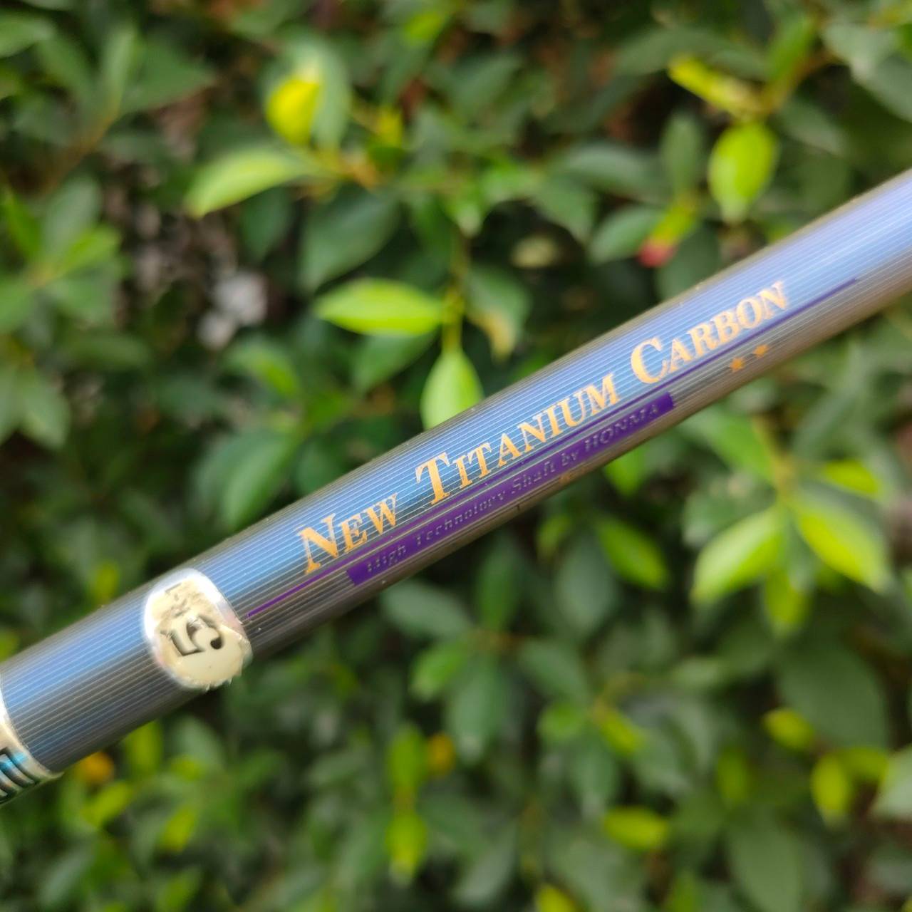 FW5 HONMA BIG-LB ก้าน NEW TITANIUM CARBON FLEX R-1 ** ก้าน 2 ดาว ** ก้านไทเทเนี่ยม หัวกำลังดีมาก ถ่วงน้ำหนักดี คุณภาพดีพรีเมี่ยมญี่ปุ่น