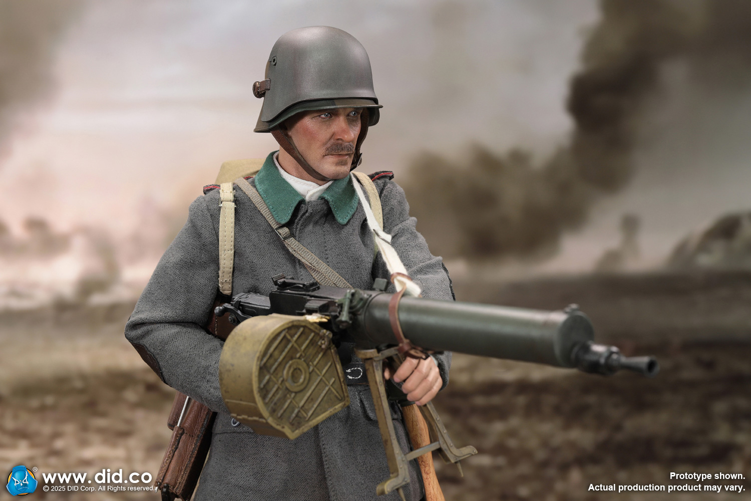 [สั่งจอง]DID D11015 1/6 : WWI German MG08 Gunner – Arthur