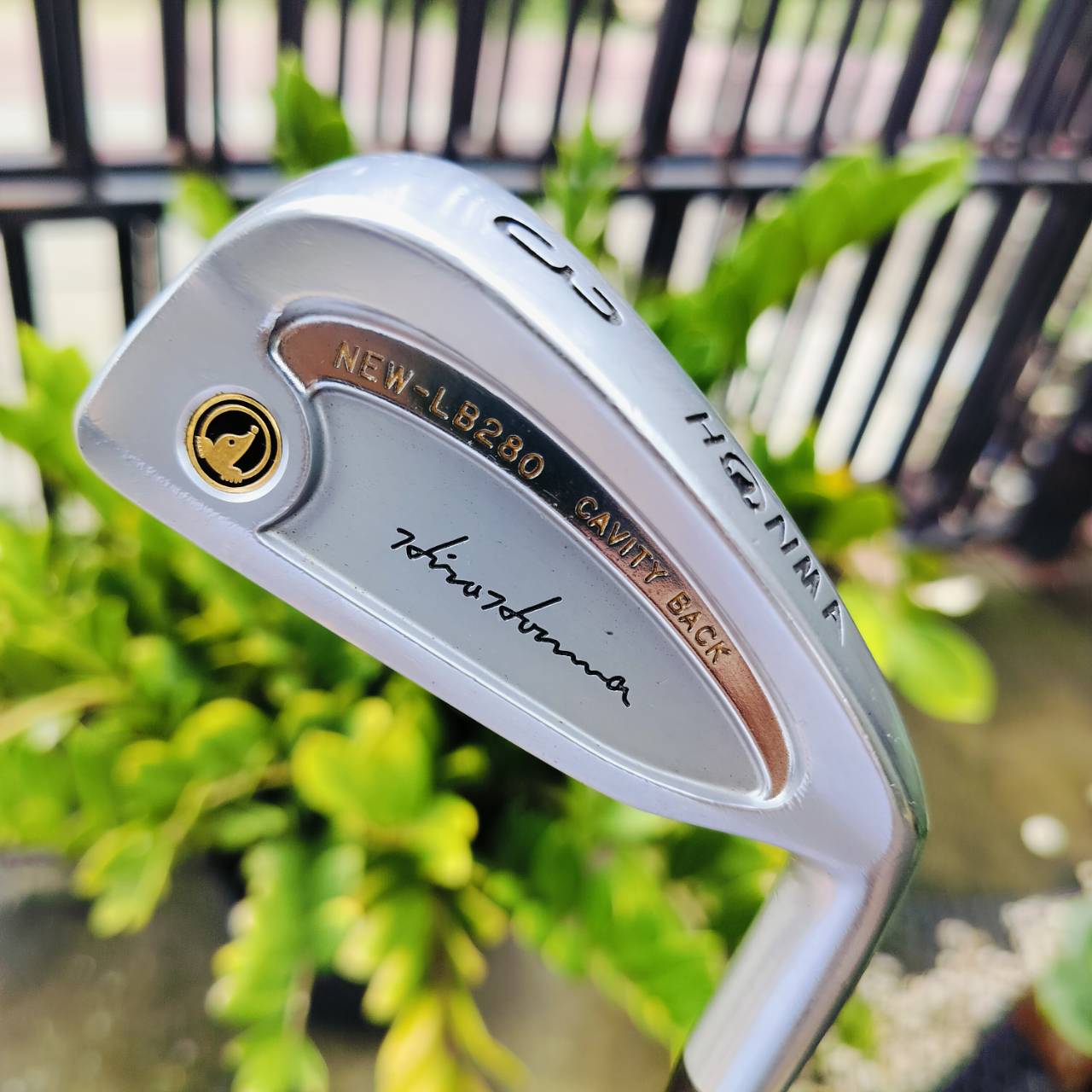 เหล็ก 3 HONMA NEW LB-280 CAVITY BACK ก้านไทเทเนี่ยม 1 ดาว FLEX R สวยมาก ตีดีมากๆ ฟีลลิ่งนุ่มนวล MADE IN JAPAN SAKATA โดย HIRO HONMA ไม้กอล์ฟพรีเมี่ยมมือสองญี่ปุ่น ของแท้ By NakaraLuxurious
