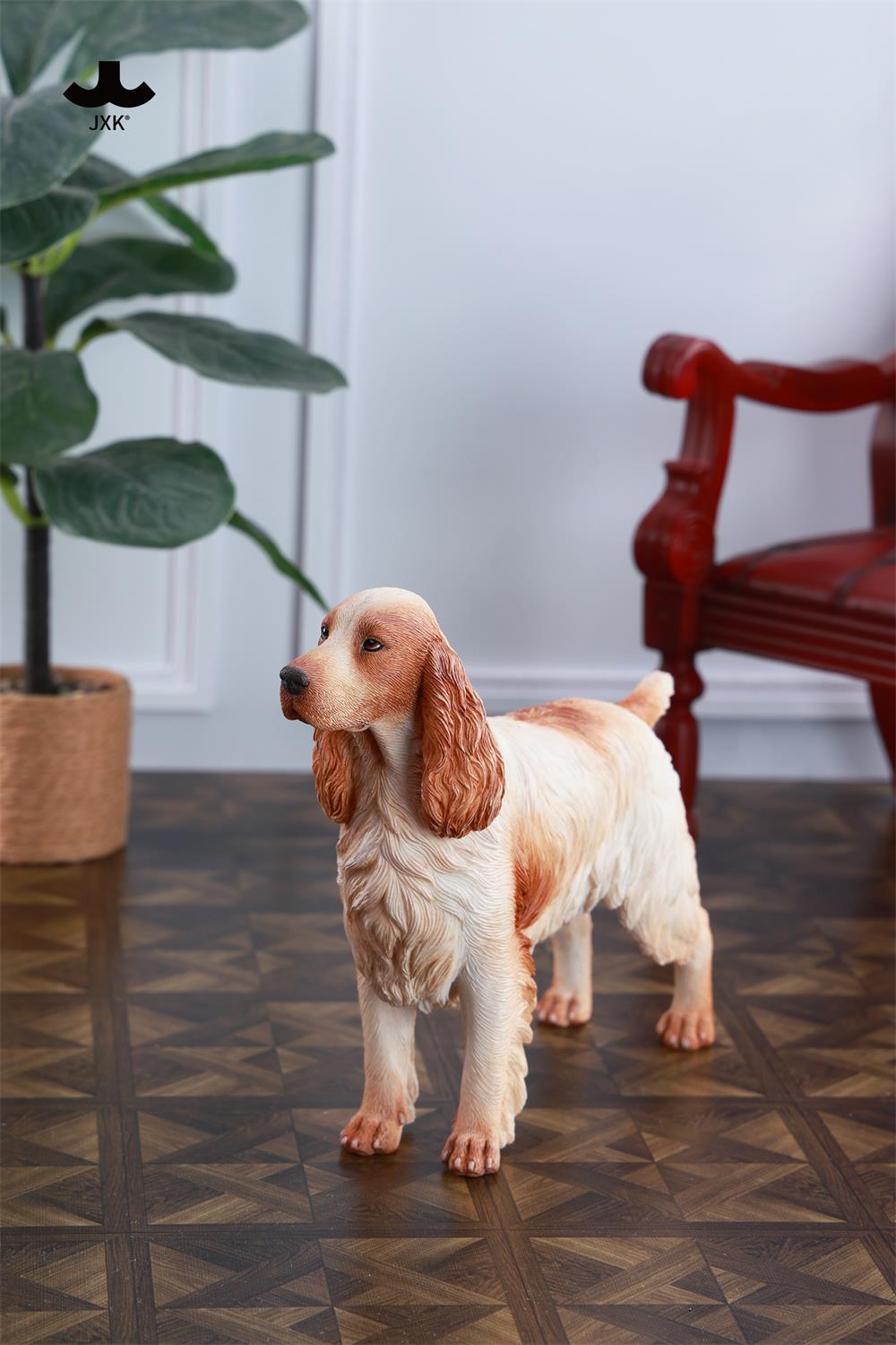 [สั่งจอง]JXK 1/6 : Cocker Spaniel Static Animal Figure