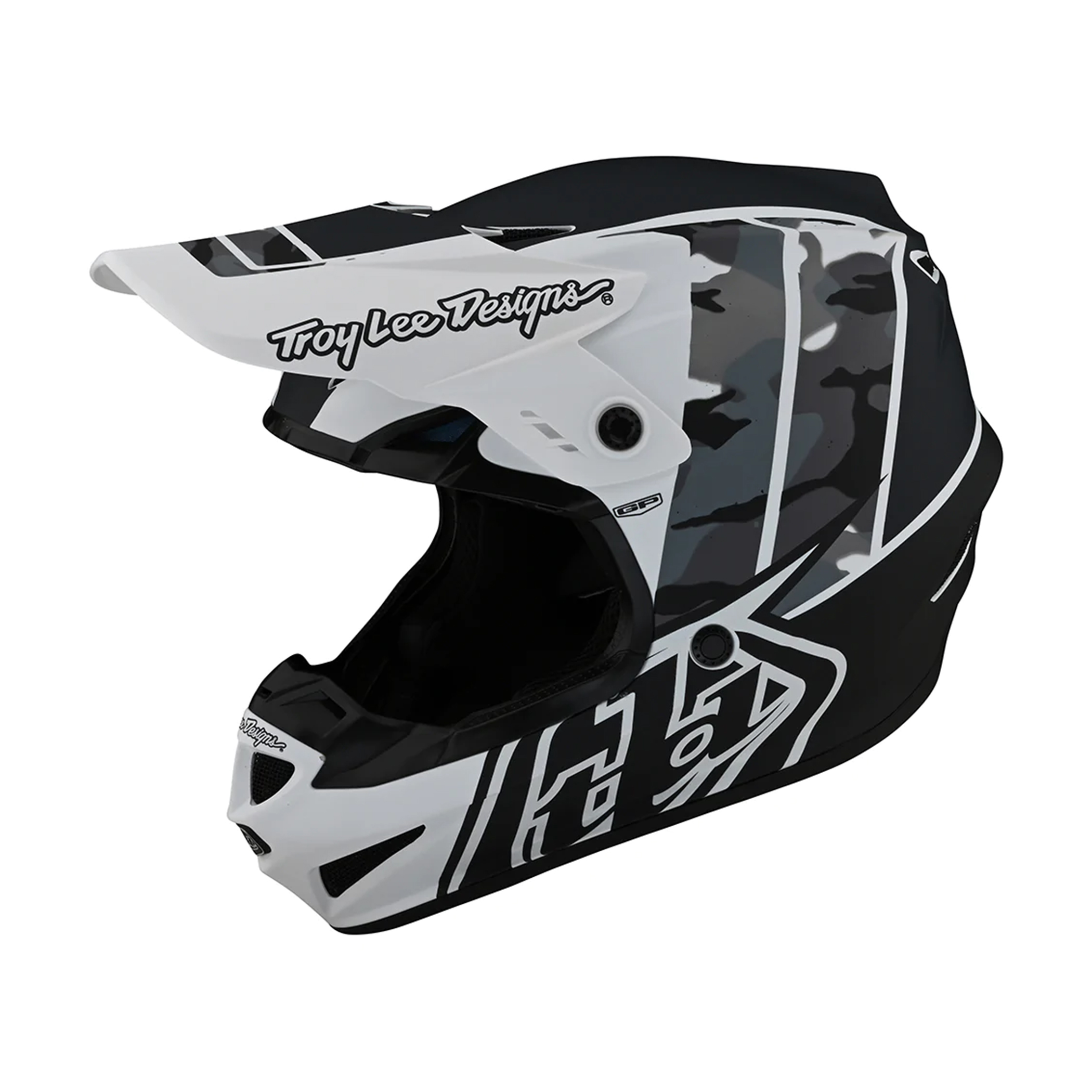 หมวกกันน็อคเด็ก Troy Lee Designs Youth GP Nova Helmet - Camo White