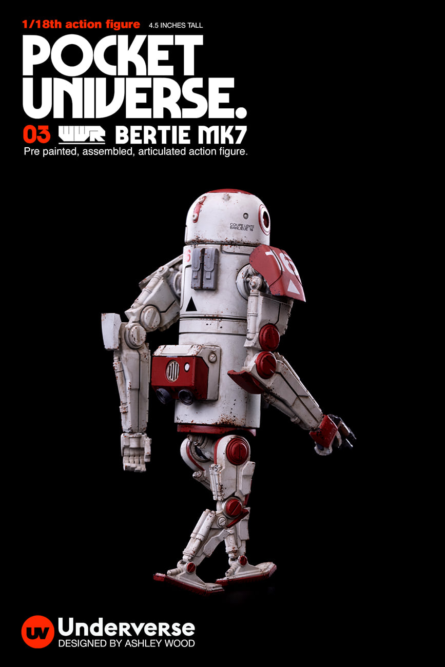[สั่งจอง]Underverse 1/18 : WWR2 (WORLD WAR ROBOT2) - BERTIE MK7