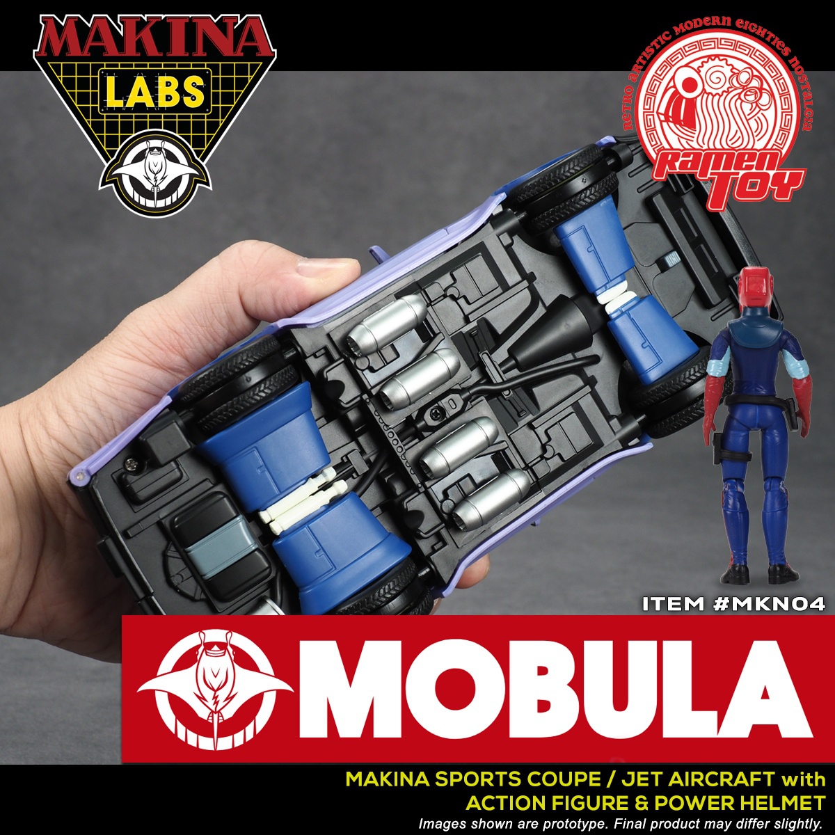[สั่งจอง]Ramen Toy MKN04 : MAKINA LABS MOBULA