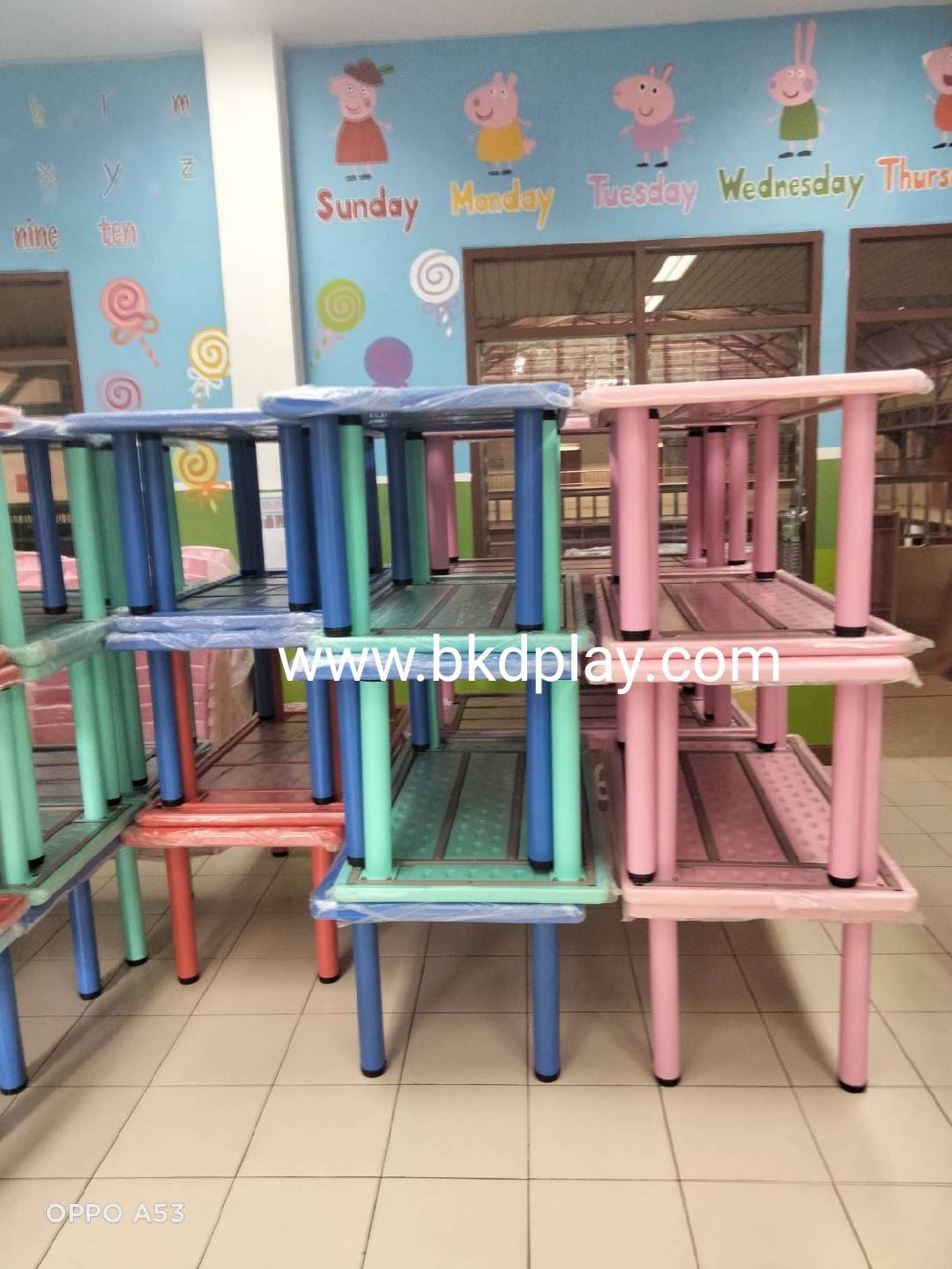 ชุดโต๊ะสี่เหลี่ยมผืนผ้าพร้อมเก้าอี้6ตัว ,โต๊ะนักเรียน ขาเหล็ก,ชุดโต๊ะพร้อมเก้าอี้, ปรับระดับได้พร้อมส่ง สำหรับเด็ก อนุบาล โรงเรียน เนอสเซอรี่ ศูนย์พัฒนาเด็กเล็ก